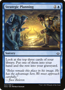 Strategic Planning (HOU-047) [Hour of Devastation] Foil