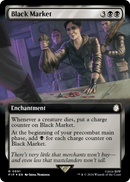 Black Market (Extended Art) (Surge Foil) (PIP-991) [Fallout] Foil