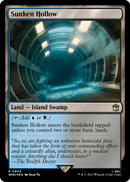 Sunken Hollow (Surge Foil) (WHO-903) [Doctor Who] Foil