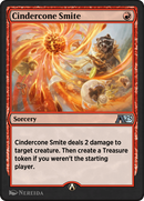 Cindercone Smite (YBLB-015) [Alchemy: Bloomburrow]