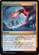 Glacial Dragonhunt (TDM-188) [Tarkir: Dragonstorm] Foil