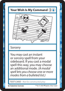Your Wish Is My Command [Mystery Booster 2]