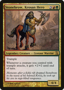 Stonebrow, Krosan Hero (TSP-247) [Time Spiral] Foil