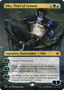 Oko, Thief of Crowns (Borderless) (ELD-271) (Borderless) [Throne of Eldraine] Foil