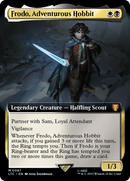 Frodo, Adventurous Hobbit (Extended Art) (LTC-087) [Tales of Middle-earth Commander]