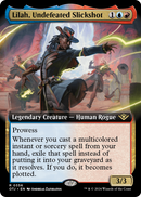 Lilah, Undefeated Slickshot (Extended Art) (OTJ-356) [Outlaws of Thunder Junction] Foil