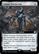 Solemn Simulacrum (Extended Art) (Surge Foil) (PIP-1014) [Fallout] Foil