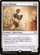 Strict Proctor (STX-033) [Strixhaven: School of Mages] Foil