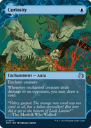 Curiosity (WOT-017) (Showcase) (Borderless) [Wilds of Eldraine: Enchanting Tales] Foil