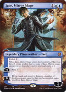 Jace, Mirror Mage (Borderless) (ZNR-281) (Borderless) [Zendikar Rising] Foil
