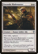Kazandu Blademaster (ZEN-016) [Zendikar] Foil