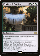 Privileged Position (2X2-263) [Double Masters 2022] Foil