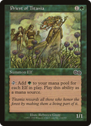 Priest of Titania (USG-270) [Urza's Saga]