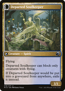 Devoted Grafkeeper (MID-218) [Innistrad: Midnight Hunt] Foil