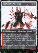 Urabrask's Anointer (Showcase) (Step-and-Compleat Foil) (ONE-450) [Phyrexia: All Will Be One] Foil