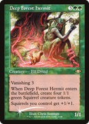 Deep Forest Hermit (Retro Frame) (MH1-020) [Modern Horizons 1 Timeshifts] Etched Foil