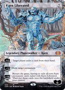 Karn Liberated (Borderless) (2XM-333) (Borderless) [Double Masters] Foil