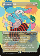 Generous Gift (SLD-369) (Borderless) [Secret Lair Drop] Foil