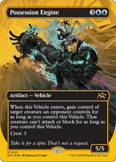Possession Engine (Borderless) (First-Place Foil) (DFT-521) [Aetherdrift] Foil