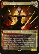 Nahiri, Forged in Fury (Showcase) (MAT-086) [March of the Machine: The Aftermath] Foil