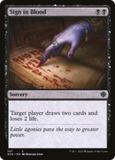 Sign in Blood (SCD-107) [Starter Commander Decks]