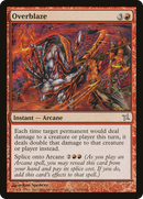 Overblaze (BOK-114) [Betrayers of Kamigawa] Foil