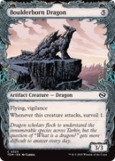 Boulderborn Dragon (Showcase) (TDM-323) [Tarkir: Dragonstorm]