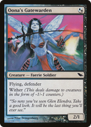 Oona's Gatewarden (SHM-173) [Shadowmoor]