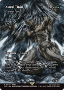Astral Titan - Primeval Titan (Showcase) (FCA-048) (Borderless) [FINAL FANTASY: Through the Ages]