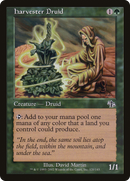 Harvester Druid (JUD-120) [Judgment] Foil
