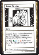 Temur Elevator [Mystery Booster 2]