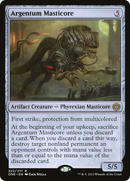 Argentum Masticore (ONE-222) [Phyrexia: All Will Be One] Foil
