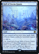 Hall of Storm Giants (AFR&-257A) [Adventures in the Forgotten Realms Promos] Foil