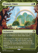 Prismatic Omen (WOT-060) (Showcase) (Borderless) [Wilds of Eldraine: Enchanting Tales]