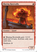 Blazing Rootwalla (White Border) (MB2-054) [Mystery Booster 2]
