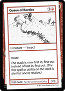 Queue of Beetles (No PW Symbol) (CMB1-061) [Mystery Booster Playtest Cards 2021]