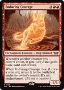 Enduring Courage (PPDSK-133) [Promo Pack: Duskmourn: House of Horror Promos] Foil
