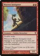 Warren Instigator (ZEN-154) [Zendikar] Foil