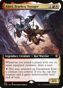 Akiri, Fearless Voyager (Extended Art) (ZNR-365) [Zendikar Rising] Foil