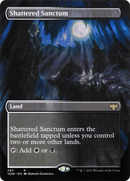 Shattered Sanctum (Borderless) (VOW-283) (Borderless) [Innistrad: Crimson Vow] Foil