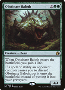 Obstinate Baloth (IMA-179) [Iconic Masters] Foil