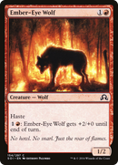 Ember-Eye Wolf (SOI-154) [Shadows over Innistrad] Foil