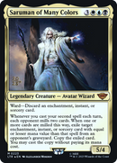 Saruman of Many Colors (PRE-223) [Tales of Middle-earth Promos] Foil