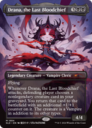 Drana, the Last Bloodchief (SLD-1684) (Borderless) [Secret Lair Drop] Foil