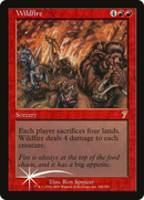 Wildfire (7ED-228) [7th Edition] Foil
