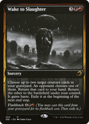 Wake to Slaughter (DBL-250) [Innistrad: Double Feature] Foil