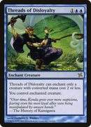 Threads of Disloyalty (BOK-056) [Betrayers of Kamigawa] Foil