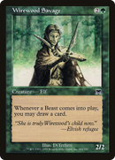 Wirewood Savage (ONS-304) [Onslaught] Foil
