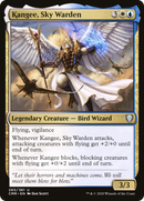 Kangee, Sky Warden (CMR-283) [Commander Legends] Foil