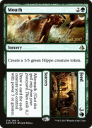 Mouth // Feed (PRE-214) [Amonkhet Promos] Foil